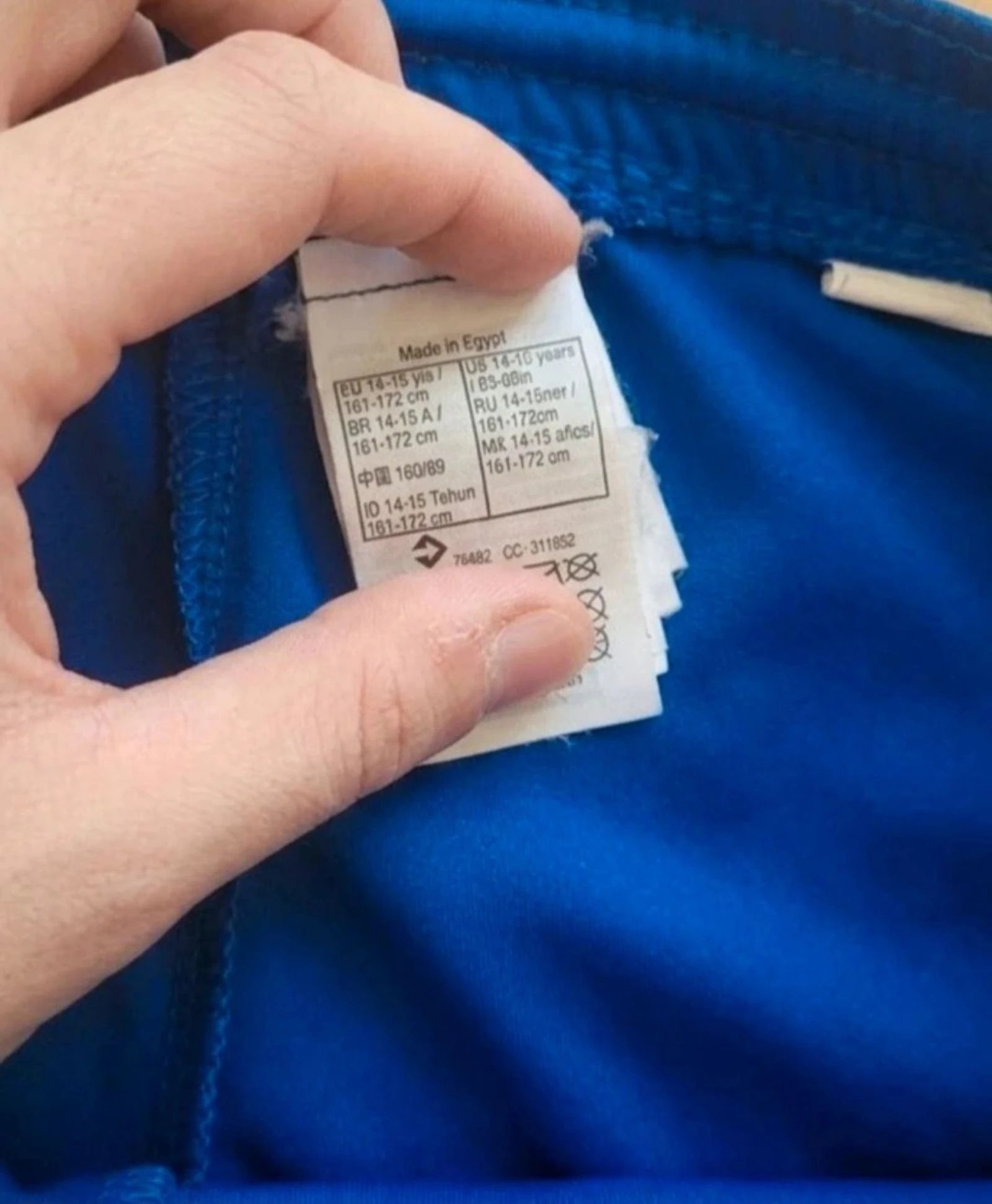 Conjunto deportivo kilpa azul talla 14/15 años – photo 2